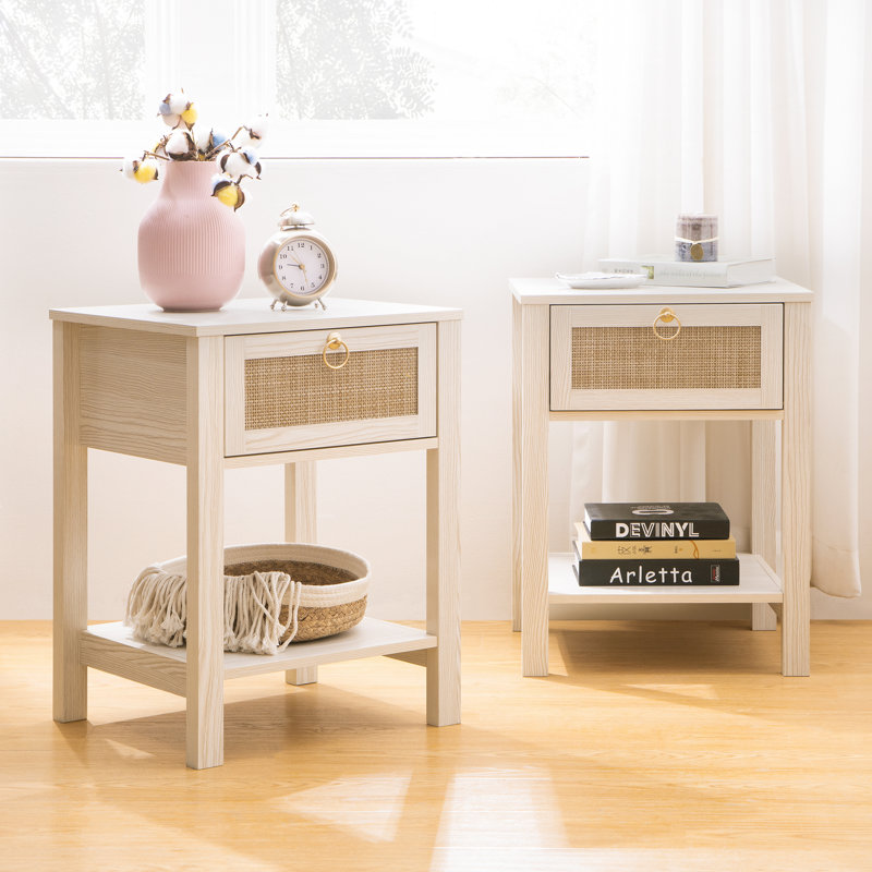 Tall night stand set top